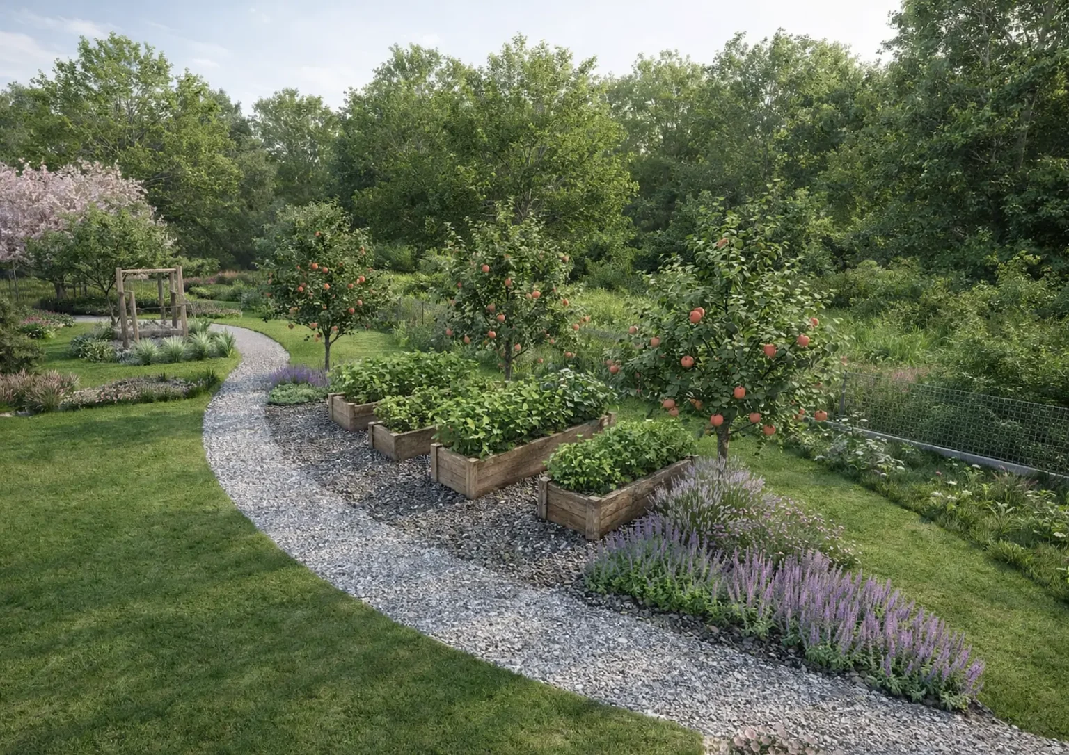 Strefa z warzywnikami